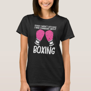 Boxing For Men Women Boxer Sparring Match T-Shirt