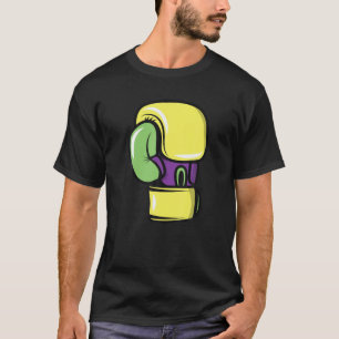 Boxing Funny Jester Hat Mardi Gras Party Lover Fes T-Shirt