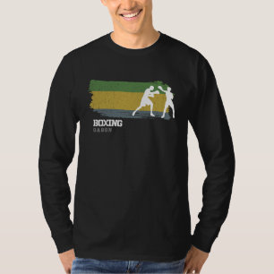 Boxing Gabon Combat Sports Fighter Boxing T-Shirt