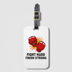 Boxing-gift luggage tag