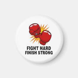 Boxing-gift magnet