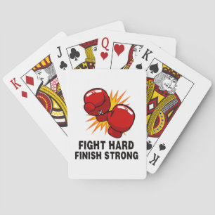 Boxing-gift playing cards