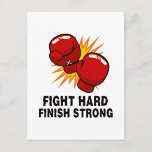 Boxing-gift postcard