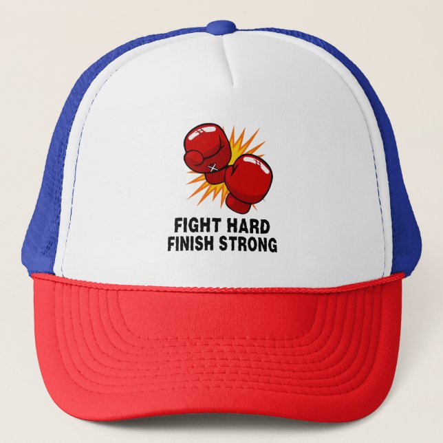 Boxing-gift  trucker hat (Front)