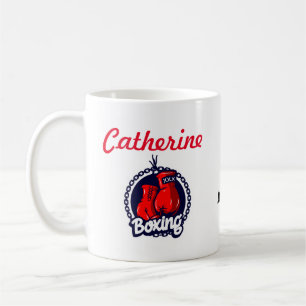 Boxing Girl Coffee Mug