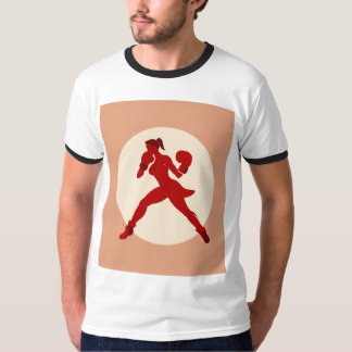 "Boxing Girl Power T-Shirt" T-Shirt