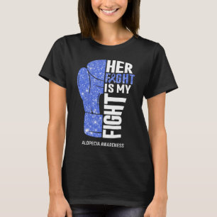 Boxing Gloves Alopecia Warrior T-Shirt