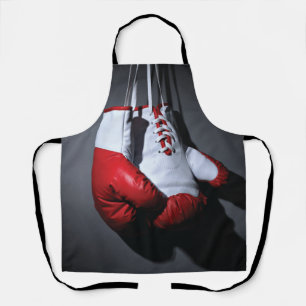 Boxing gloves apron