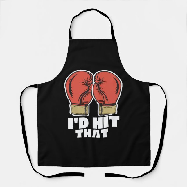 Boxing gloves apron (Front)