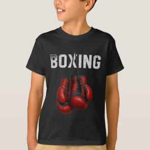 Boxing Gloves Boxer Martial Art Sport Kickboxer Wo T-Shirt