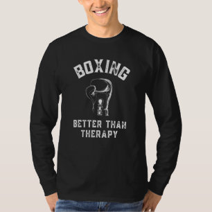 Boxing Gloves Boxer Punching Bag Mens Boxing T-Shirt