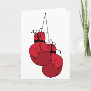 Boxing Gloves Card
