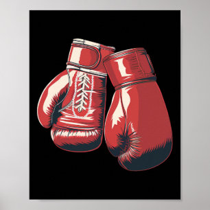 Boxing Gloves Combat Sport Boxing Student  Poster