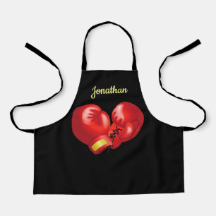 Boxing Gloves Design Apron