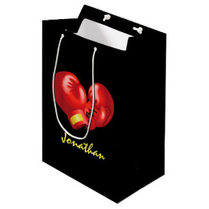 Boxing Gloves Design Gift Bag