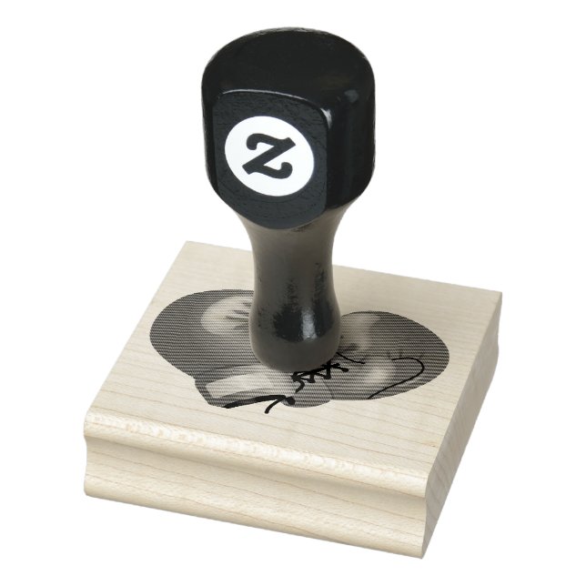 Boxing Gloves Design Wooden Stamp (Stamp)