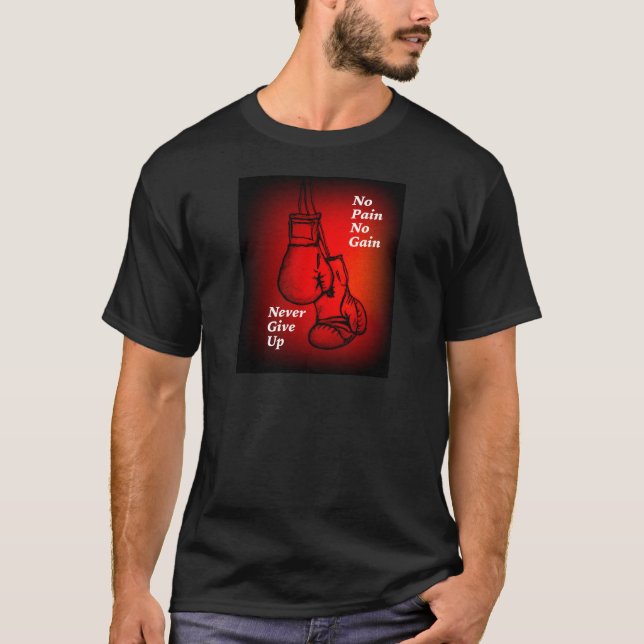 Boxing Gloves Fight Fan gift or present christmas  T-Shirt (Front)