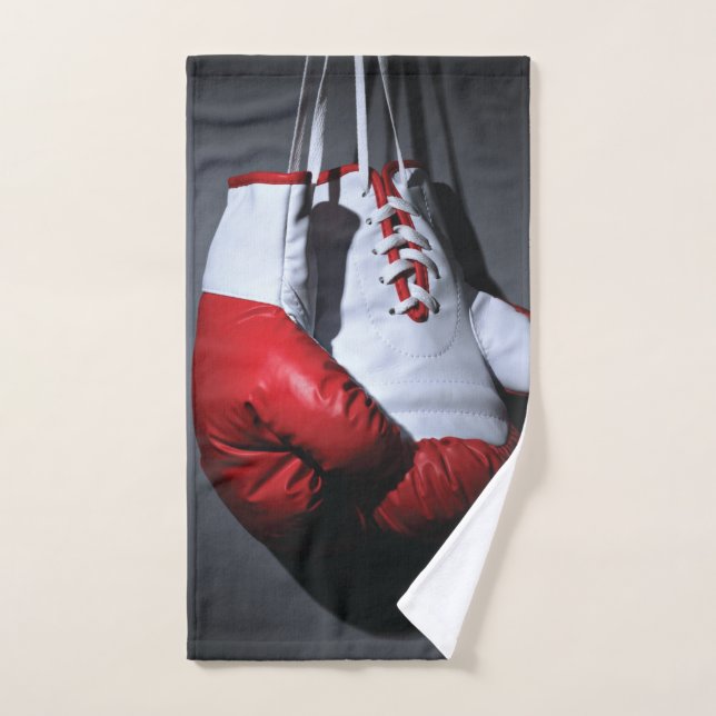 Boxing gloves  hand towel (Hand Towel)