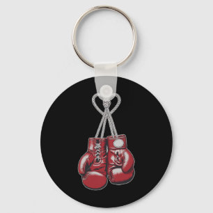 Boxing Gloves Heart Valentine's Day Fighters Athle Key Ring