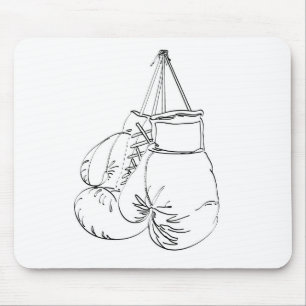 Boxing Gloves II Mouse Mat