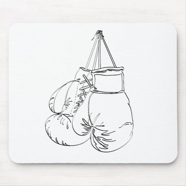 Boxing Gloves II Mouse Mat (Front)