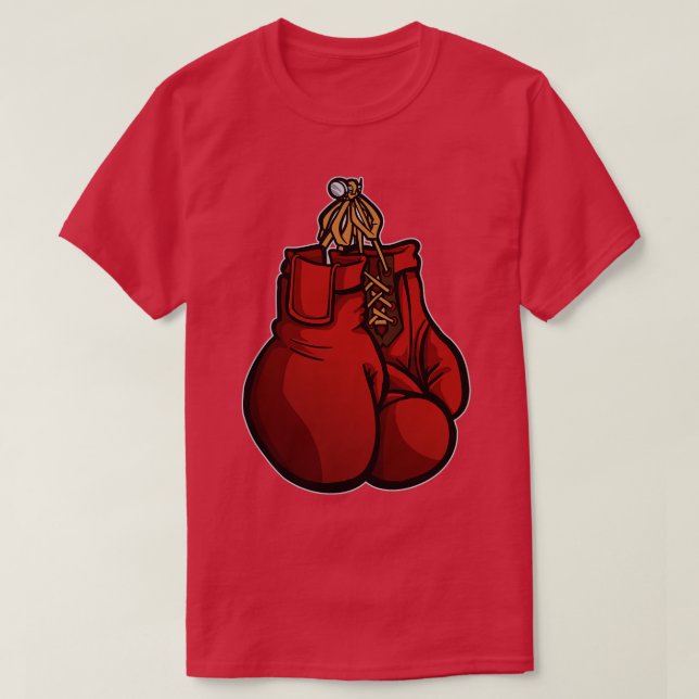 Boxing gloves illustration  T-Shirt (Design Front)