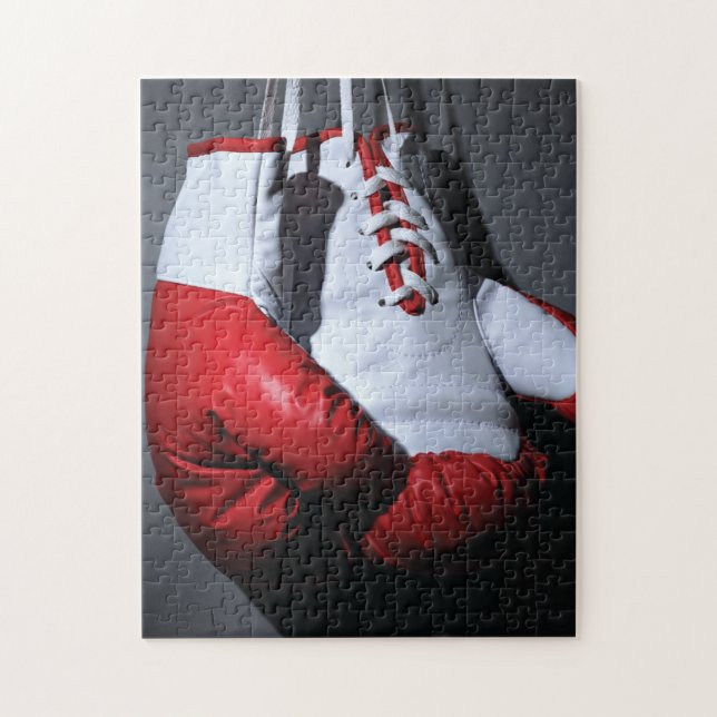 Boxing gloves  jigsaw puzzle (Vertical)