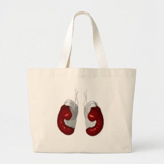 Boxing Gloves Large Tote Bag