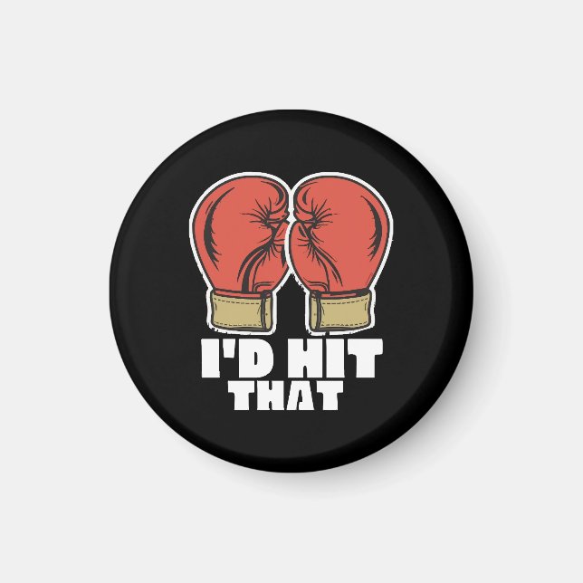 Boxing gloves magnet (Front)