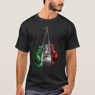 Boxing Gloves - Mexico Vintage flag 464 T-Shirt