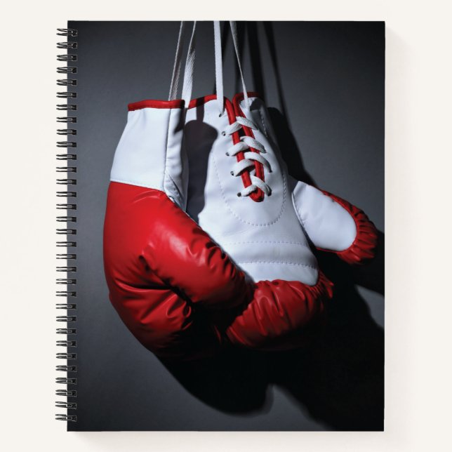 Boxing gloves notebook (Front)