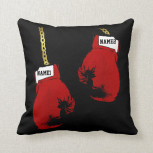 Boxing Gloves Personalised Cushion