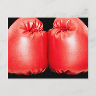 Boxing Gloves Postcard