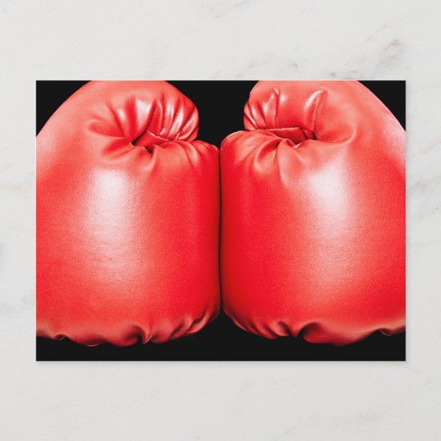 Boxing Gloves Postcard (Front)