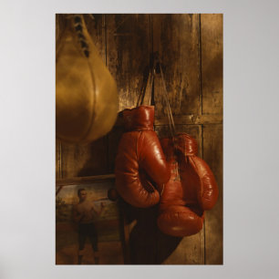 Boxing Gloves Poster
