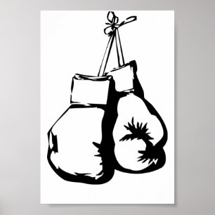 Boxing Gloves Poster
