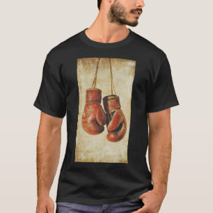 Boxing Gloves Sport Boxer Prompt Vintage Mma 1 T-Shirt