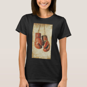 Boxing Gloves Sport Boxer Prompt Vintage Mma 1 T-Shirt