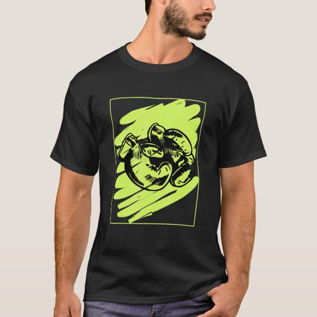 Boxing Gloves Sports T-Shirt (Front)