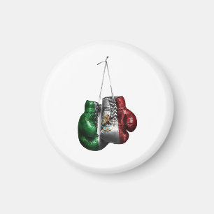 Boxing Gloves T-Shirt - Mexico Vintage flag  Magnet