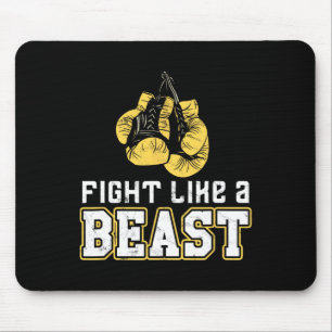 Boxing Gloves Thai Boxing Muay Thai Kickboxing Fig Mouse Mat