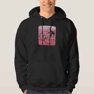 Boxing Gloves Vintage Retro Sunset, Gym Fitness Bo Hoodie