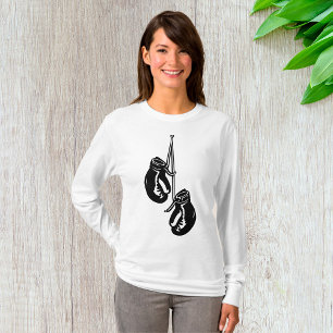 Boxing Gloves Womens Long-Sleeve T-Shirt