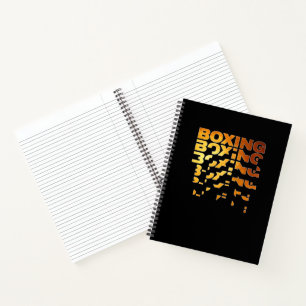 Boxing Graphic Art - Boxer Notebook
