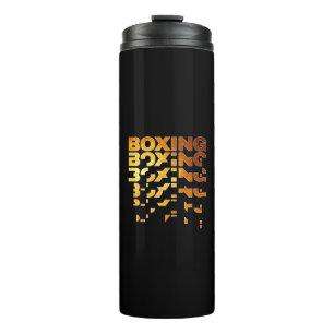 Boxing Graphic Art - Boxer Thermal Tumbler