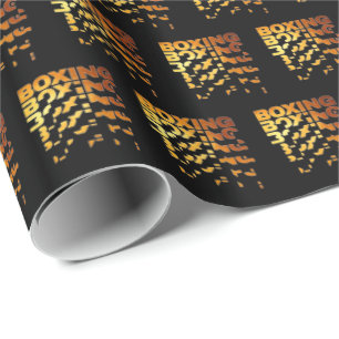 Boxing Graphic Art - Boxer Wrapping Paper