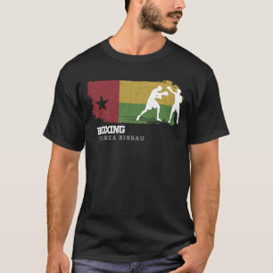 Boxing Guinea Bissau Combat Sports Fighter Boxing T-Shirt