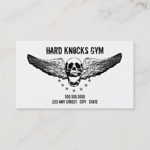 Boxing Gym Business Card Template