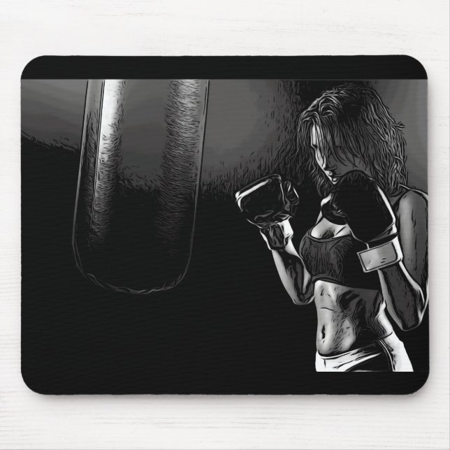 Boxing gym mouse mat (Front)