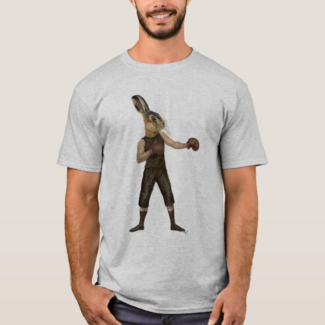 Boxing Hare T-Shirt (Front)